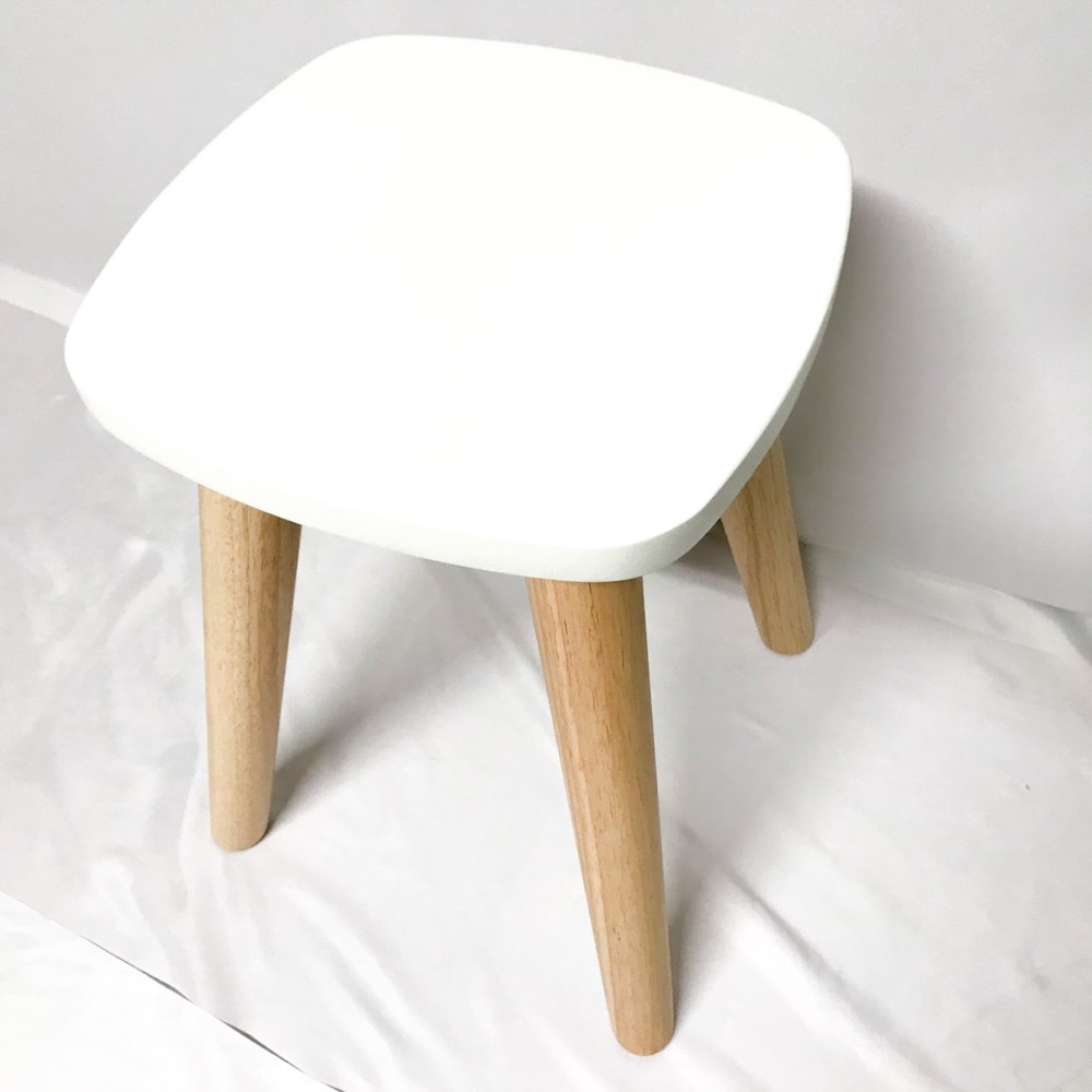 オーダーメイド 職人手作り サイドテーブル ミニテーブル コーヒーテーブル 机 白家具 北欧モダン 天然木 LR2018