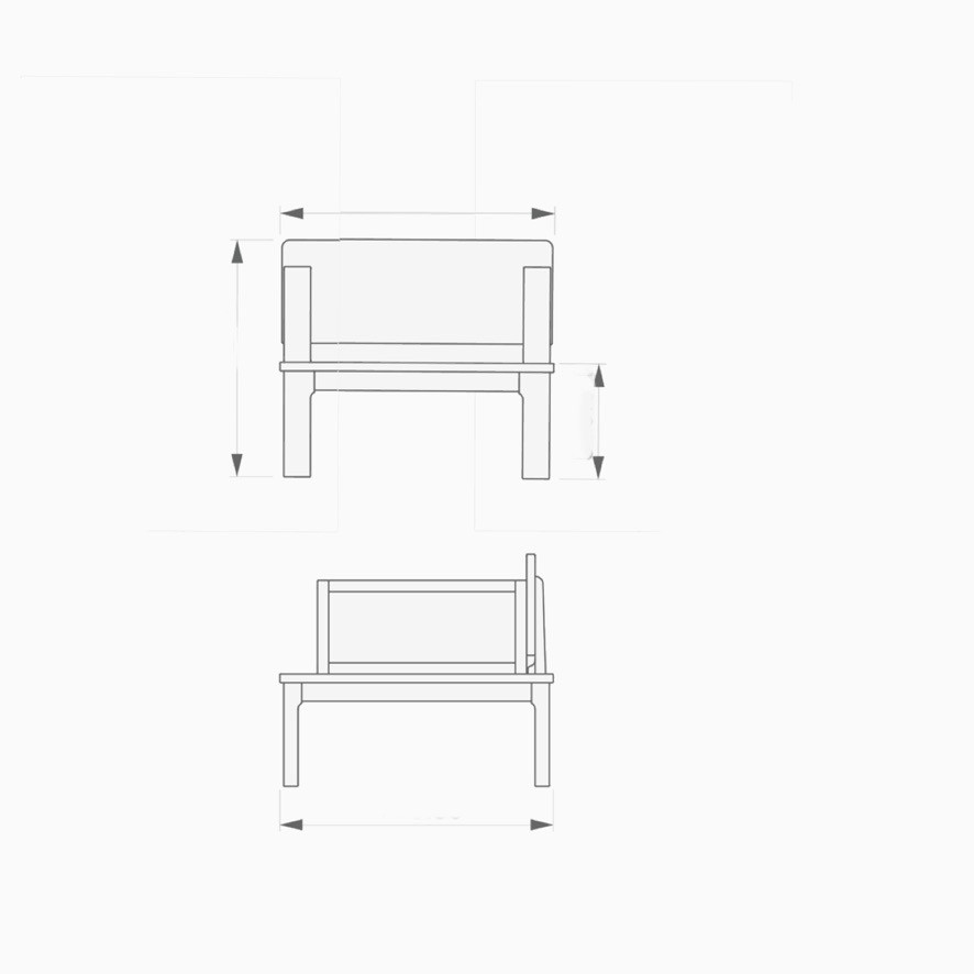 オーダーメイド 職人手作り ソファ ベンチ 椅子 北欧家具 おうち家具 木工 無垢材 家具 天然木 エコ LR2018