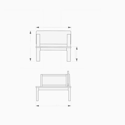 オーダーメイド 職人手作り ソファ ベンチ 椅子 北欧家具 おうち家具 木工 無垢材 家具 天然木 エコ LR2018 1枚目の画像