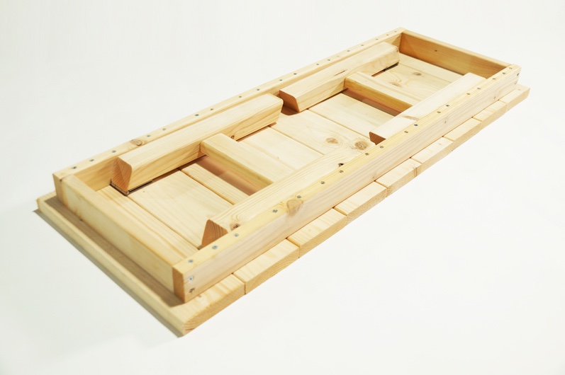 デッキベンチ (アウトドアベンチ)【製作キット】