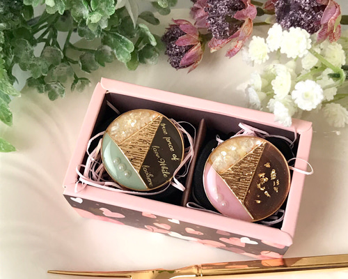 大人かわいい ショコラヘアゴム チョコミント チョコレート