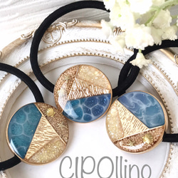 大人かわいい♡ちょっぴりお洒落なチョコレート風レジンヘアゴム