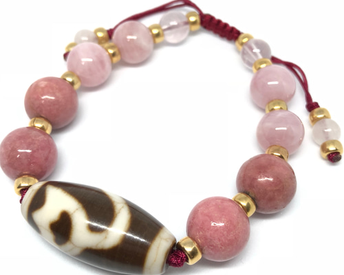 ♡−♡様♡専用♡ ローズクォーツ・多宝天珠・日月星天珠ブレスレット　お纏め 恋のお守り♪ 美のサポート 8ミリローズクォーツ 5天水晶