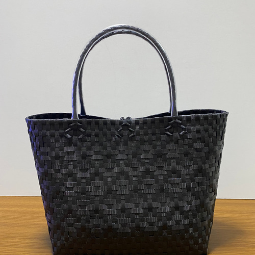 タイムセール‼️かごバック　【ギャラリー凛】　ブラック タイムセール‼️かごバック 【ギャラリー凛】 ブラック