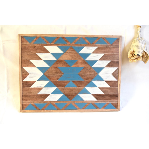 ♡オルテガ柄壁掛けインテリア♡