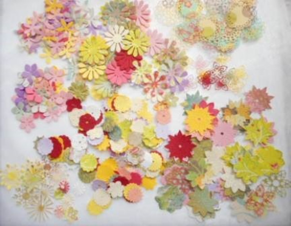 ハンドメイド ダイカット フラワー デコパーツ marin 通販｜Creema 