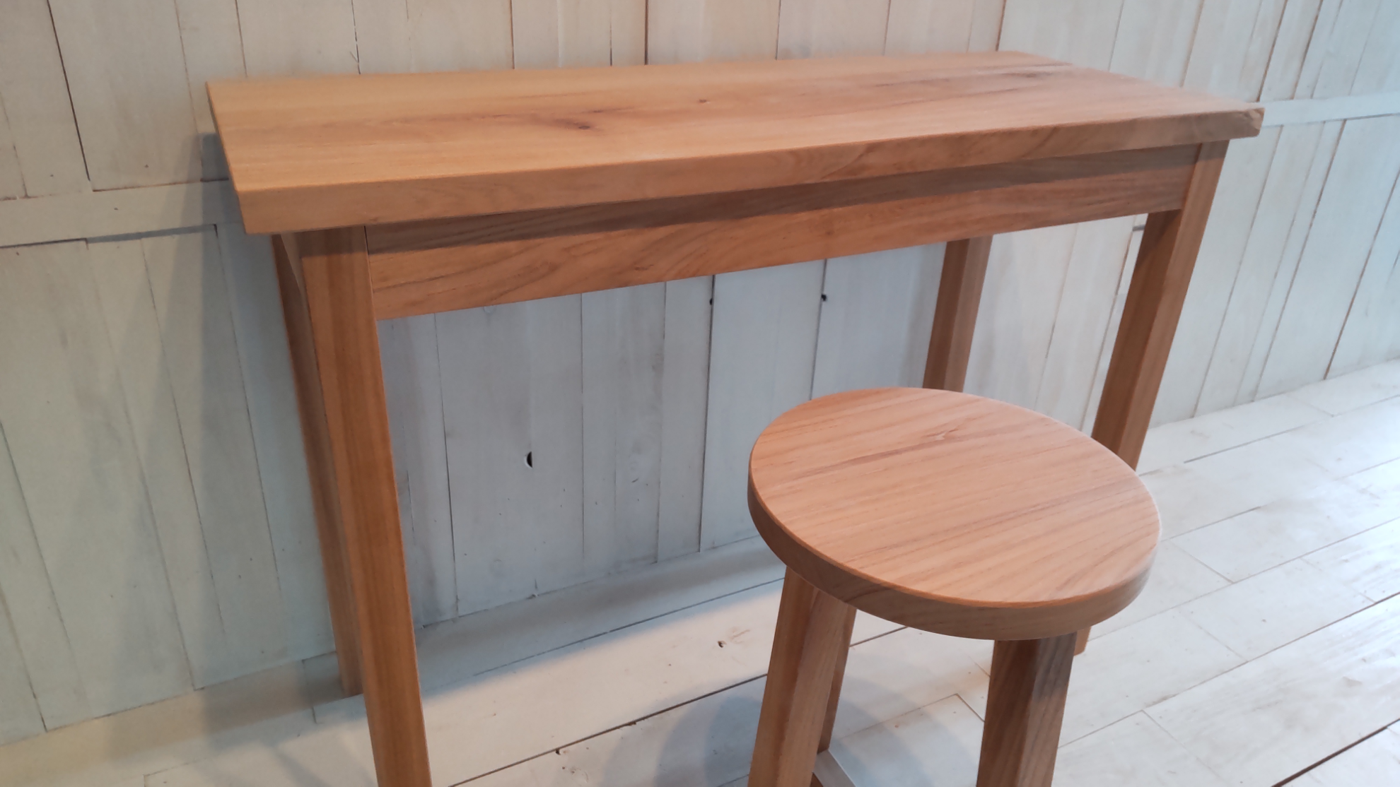 ケヤキワークデスク  [ お好きなサイズにオーダーできます！]