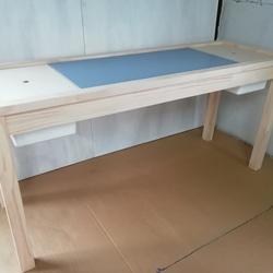 レゴ用机テーブル☆レゴ用机引き出し付き☆ハンドメイド レゴ用テーブル☆レゴ用机☆ハンドメイド☆引き出し付き