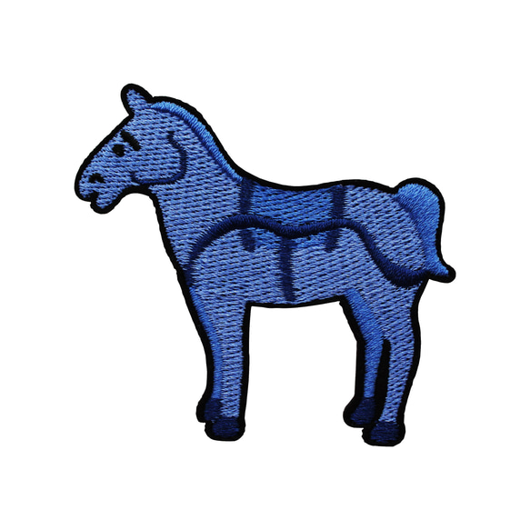 ブローチ　バッジ　馬　兵馬俑の馬　文化 3枚目の画像