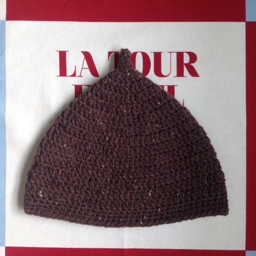 大人可愛いどんぐり帽子 ツイード Sサイズ ニット帽・ビーニー non&ann  