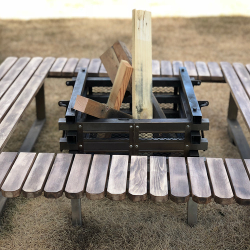 囲炉裏テーブル 木製 囲炉裏テーブル3点セット【囲炉裏, 灰 ,五徳】 | 七輪テーブルと