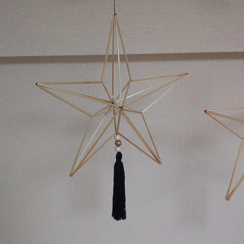 Xmas himmeli 白//クリスマスオーナメント