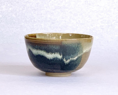 高取 掛分茶碗 高取春慶作 立体・オブジェ 高取焼宗家 通販 10247805