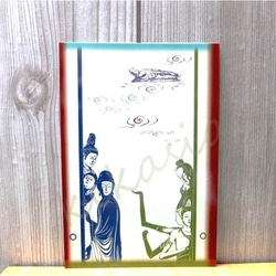 【ふすまから仏像】ポストカード2枚入 1枚目の画像