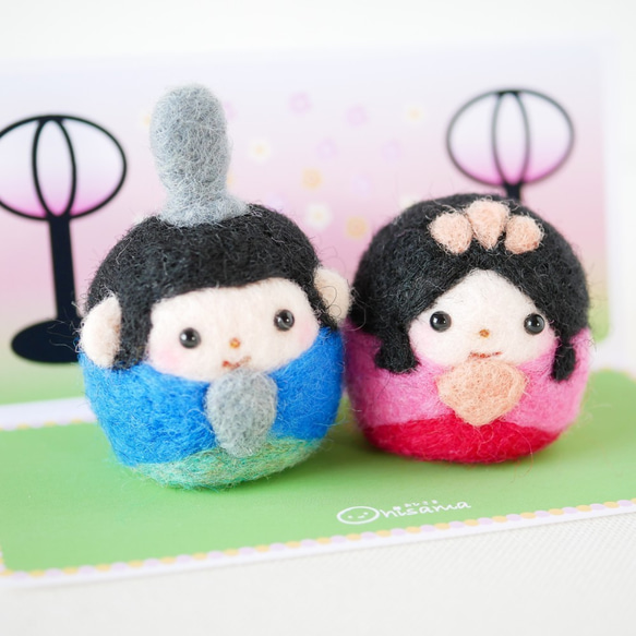 ひな人形 手のひらサイズ 私だけのひなまつり 5枚目の画像