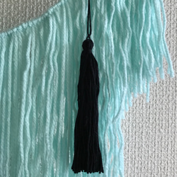 ☆送料無料 流木ボヘミアン風タペストリー driftwood   yarn tapestry 4枚目の画像