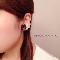 flower Earring.【no/6】 2枚目の画像