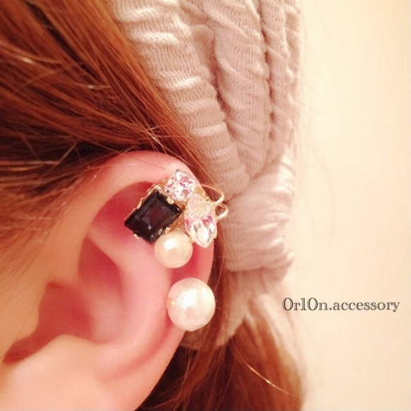 bijou＆pearl earcuff.【no/3】 2枚目の画像