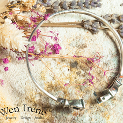 插頭手環｜密不可分／手鐲．手鍊．ブレスレット・バングル  Wen Irene Jewelry Design Studio 第3張的照片