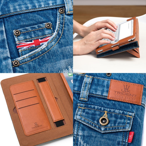 手作り本格デニム iPad ケース iPad Air/Air2/9.7Pro/iPad(2017,2018