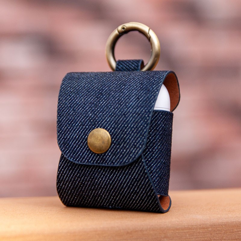 ◆Bag all◆イヤホン/AirPods ケース デニム 送料込 送料込 ケース ◆Bag all◆イヤホン/AirPods デニム
