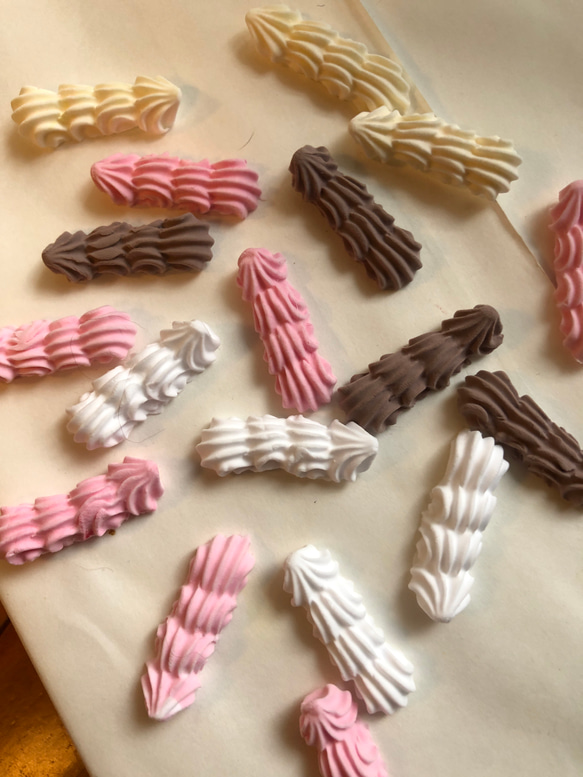 送料無料♡ホイップクリームのデコパーツ 10個 デコパーツ まよねーず