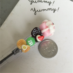 送料無料☺︎お菓子のプレゼントボールペン white BOX 2枚目の画像