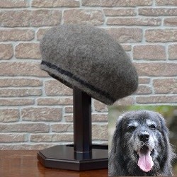 犬毛帽子フルオーダー 3枚目の画像
