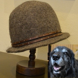 犬毛帽子フルオーダー 2枚目の画像