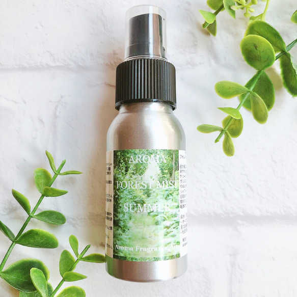 天然アロマミスト　Forest mist in summer 60ml 1枚目の画像