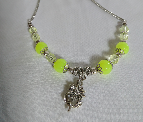 送料無料】蛍光黄色が目立つ❗ネックレス ネックレス・ペンダント