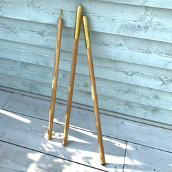 2本セット］真鍮 ウッドポール NT 240cm その他インテリア雑貨 TOYPOY