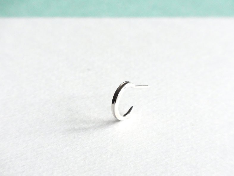SILVER Brigid Sフープピアス -本能のおももくままに-
