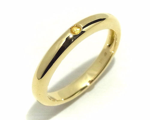 K18YG Freyja イエローサファイアリング -幸福の訪れ- 指輪・リング