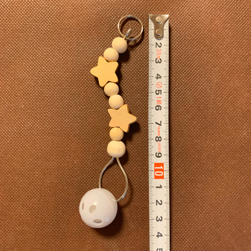 安全で安心☆金属不使用の鈴☆《星のプラ鈴りんりん♪♪》 おもちゃ