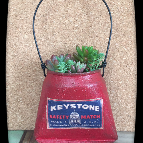 No.43】多肉リメ缶