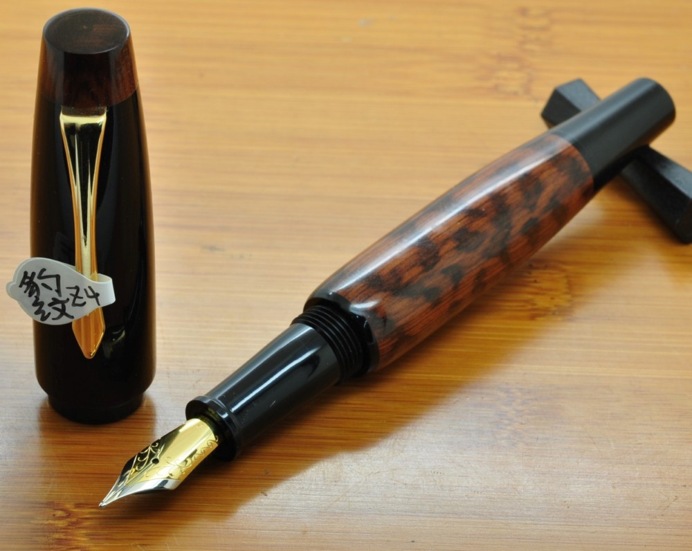 手作りペン -  Z4ヒョウの木+角