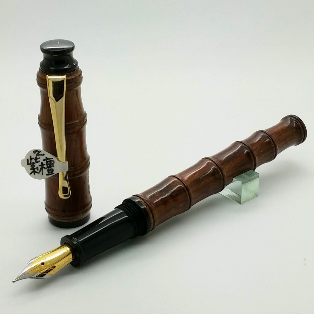 クラウドハンドメイドペン2角クラウン+ローズウッドペンボディを作る