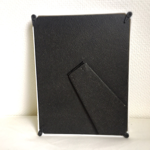 (Ｍ)アンティーク 写真立て フォトフレーム ホワイト 3枚目の画像