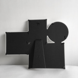 アンティーク 写真立て 複合 フォトフレーム(白) 4枚目の画像