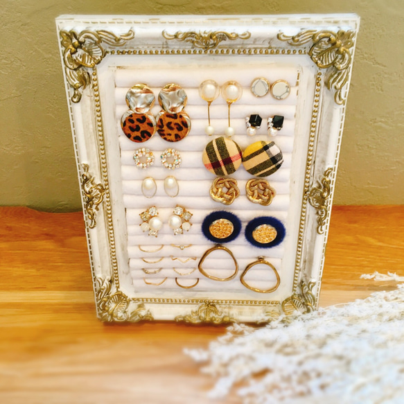 アクセサリー収納 スタンド(ホワイト) 3枚目の画像