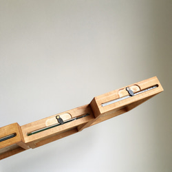 木製 3連変形写真立て 4枚目の画像