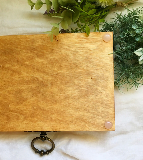 木製 アクセサリーBOX(moon) 5枚目の画像