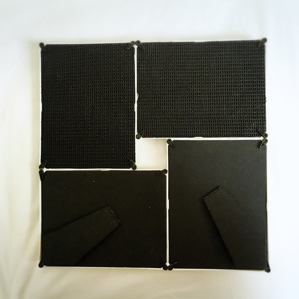 アンティーク 4連 フォトフレーム 4枚目の画像