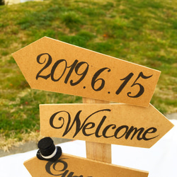 ウェディング 受付サイン 5枚目の画像