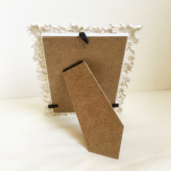 お花 アンティーク調フォトフレーム(写真立て) 6枚目の画像