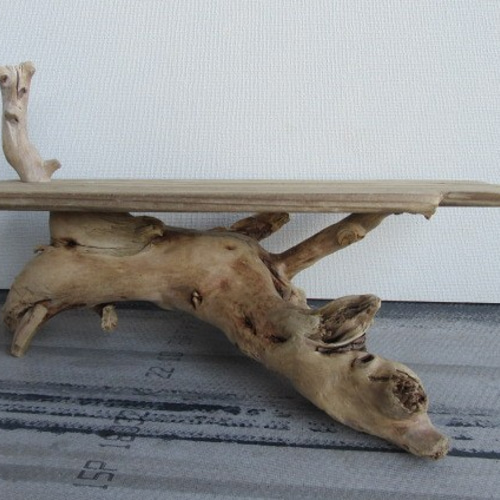 流木ベンチ☆小物スタンド 花台 No.35 その他インテリア雑貨 S.I-CRASS