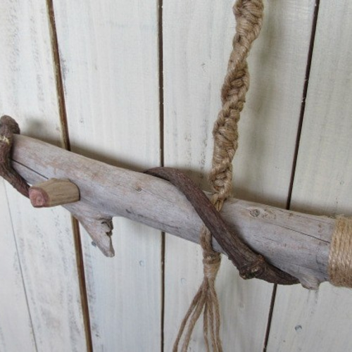 流木ロングハンガー/アンティーク❧No.111 その他インテリア雑貨 S.I