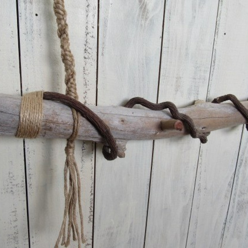 流木ロングハンガー/アンティーク❧No.111 その他インテリア雑貨 S.I