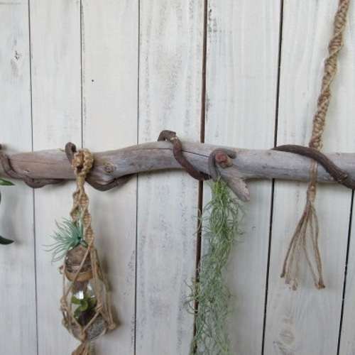 流木ロングハンガー/アンティーク❧No.111 その他インテリア雑貨 S.I